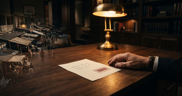 A verdict slip on a buyer’s desk replaces a fading marketplace of choices in AI search.