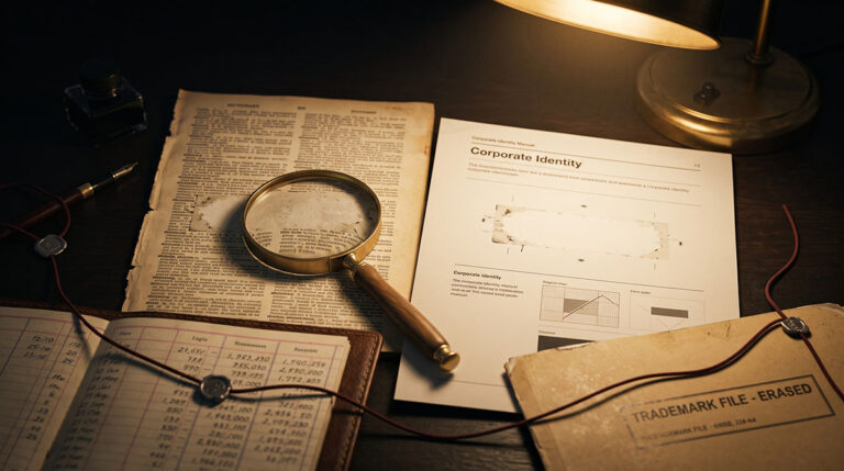 Erased word on evidence documents representing the contested Twitter rebrand to X